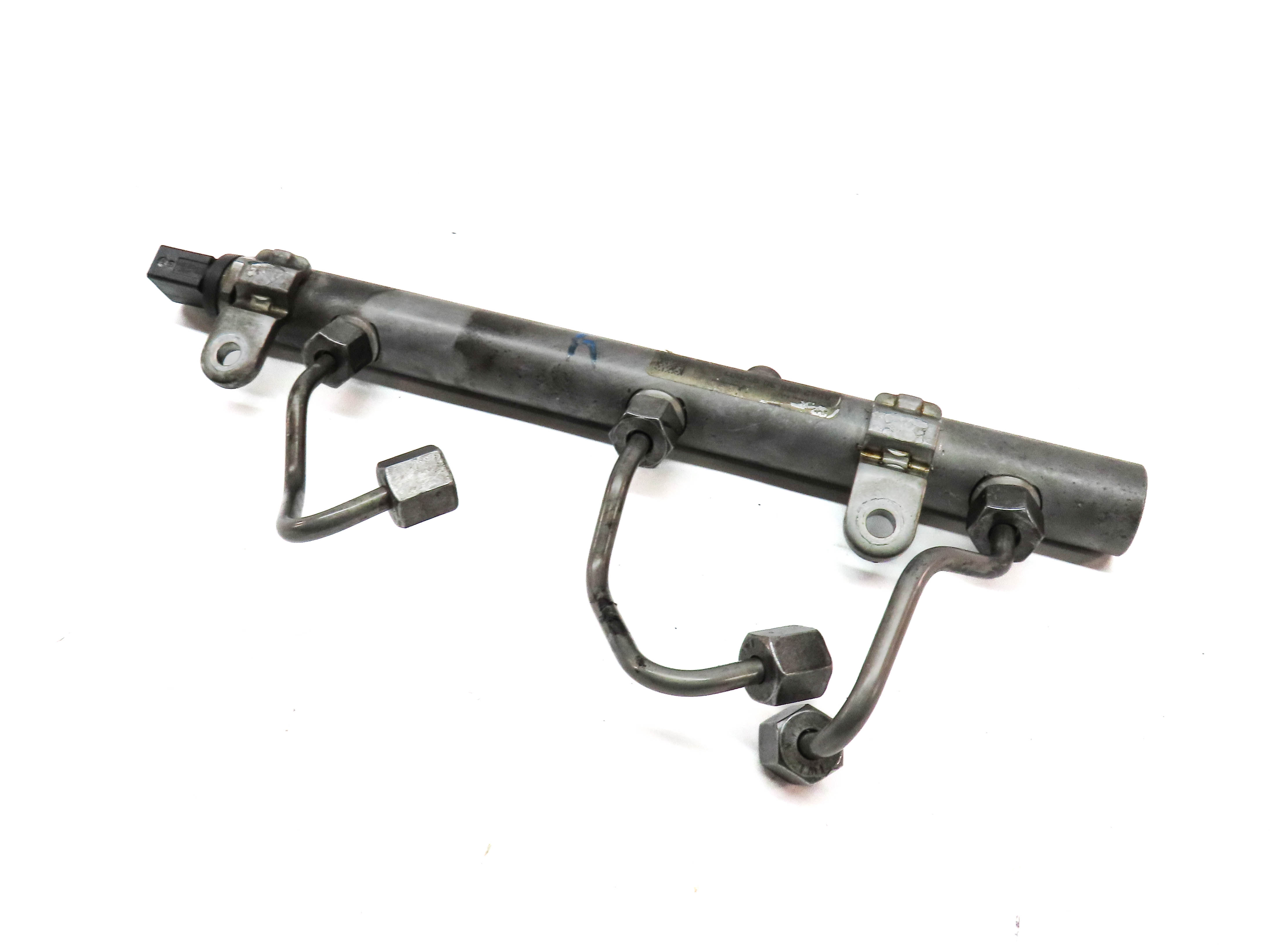 2013 MERCEDES GL350 (X166) 3.0L DIESEL (OM642) ENGINE RIGHT FUEL RAIL w/ LINES — exact item pictured